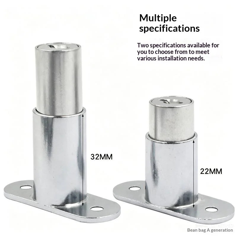 Press Type Sliding Door Lock Zinc Alloy Plunger Lock For Cabinet Drawer And Wardrobe Security