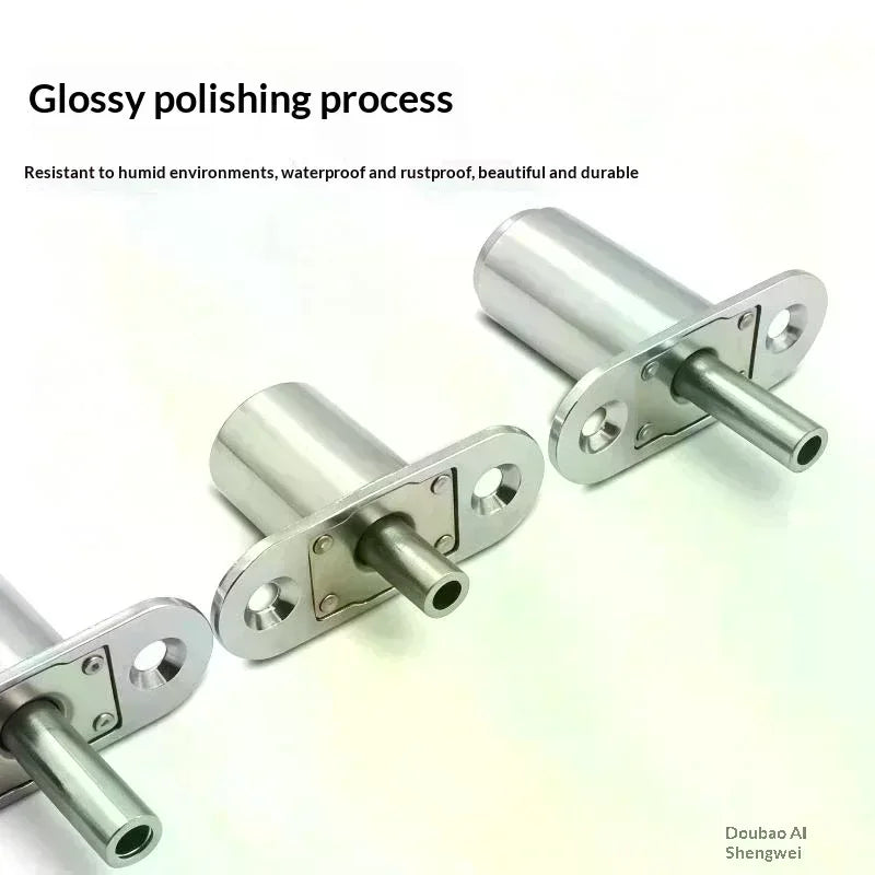 Press Type Sliding Door Lock Zinc Alloy Plunger Lock For Cabinet Drawer And Wardrobe Security