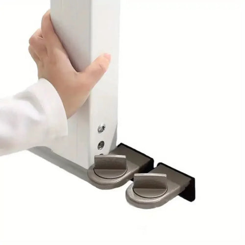 Aluminum Alloy Sliding Window Safety Lock Adjustable Anti-Theft Lock Door Stopper Child Security Lock for Home and Office